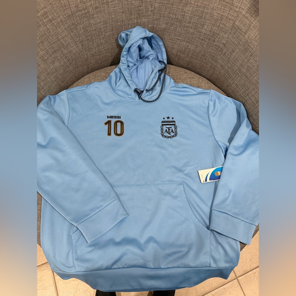 FA Sky Blue Hoodie with Emblem